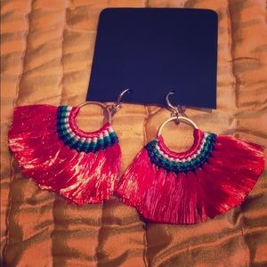 Boho colorful earrings 🌈